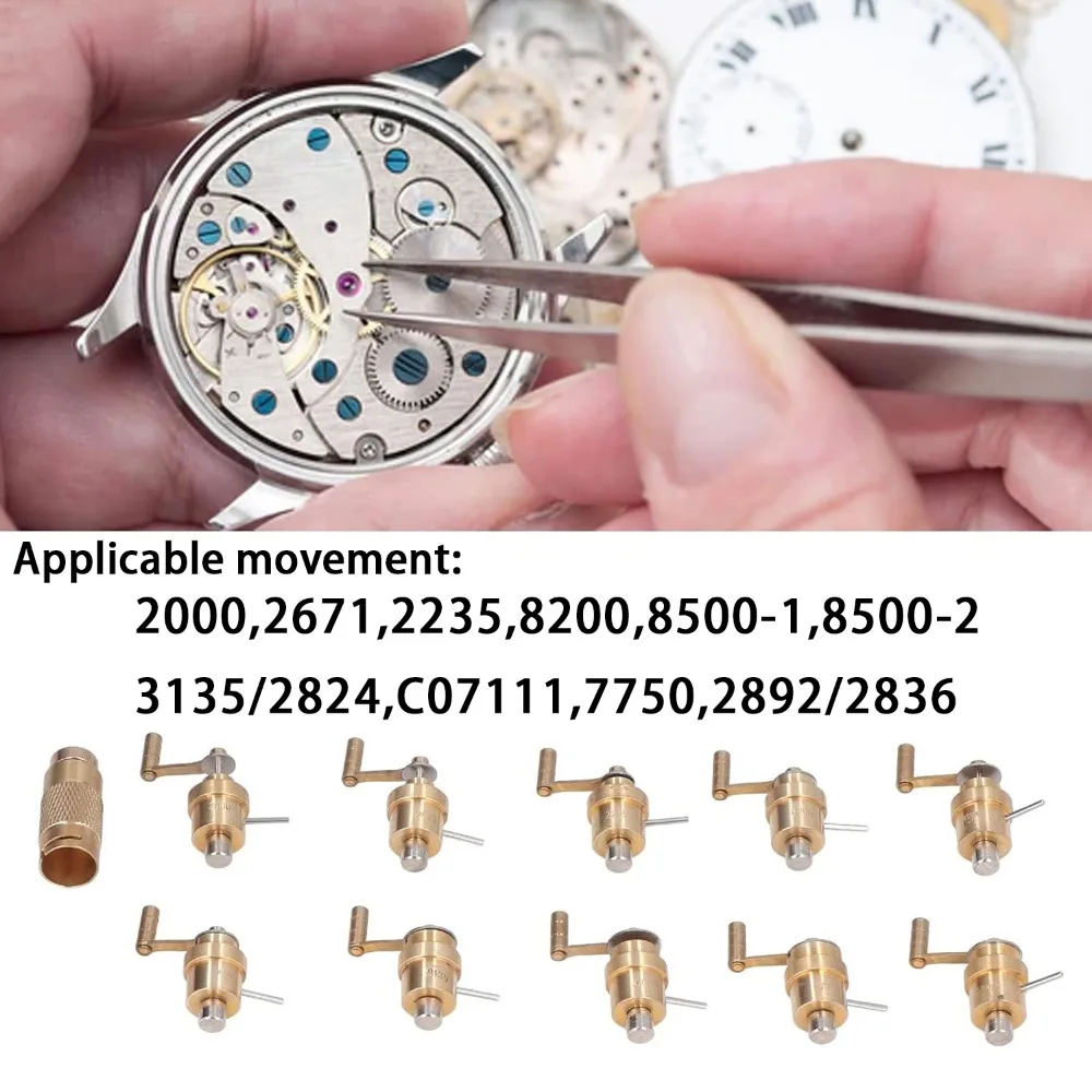 

Набор заводной пружины, латунный инструмент для ремонта часов, набор для ремонта наручных часов, инструменты для часовщика «сделай сам», инструмент для намотки часов из легированной стали