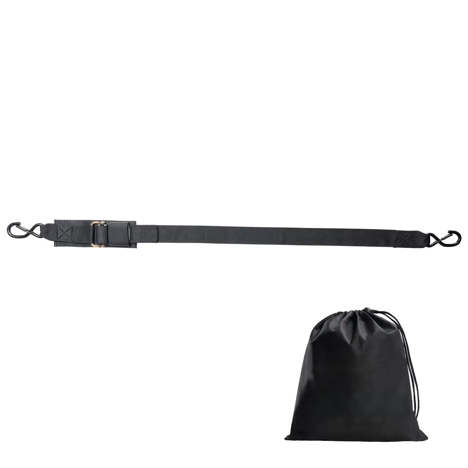 Retractable Ratchet Straps, 2 in x 4 ft Ratchet Tie Down Straps with Security Lock S Hooks, 2 Pack Heavy Duty Ratchet Tie Down Straps with 1500 lbs Break Strength, for Trailers, Vehicles, Boat