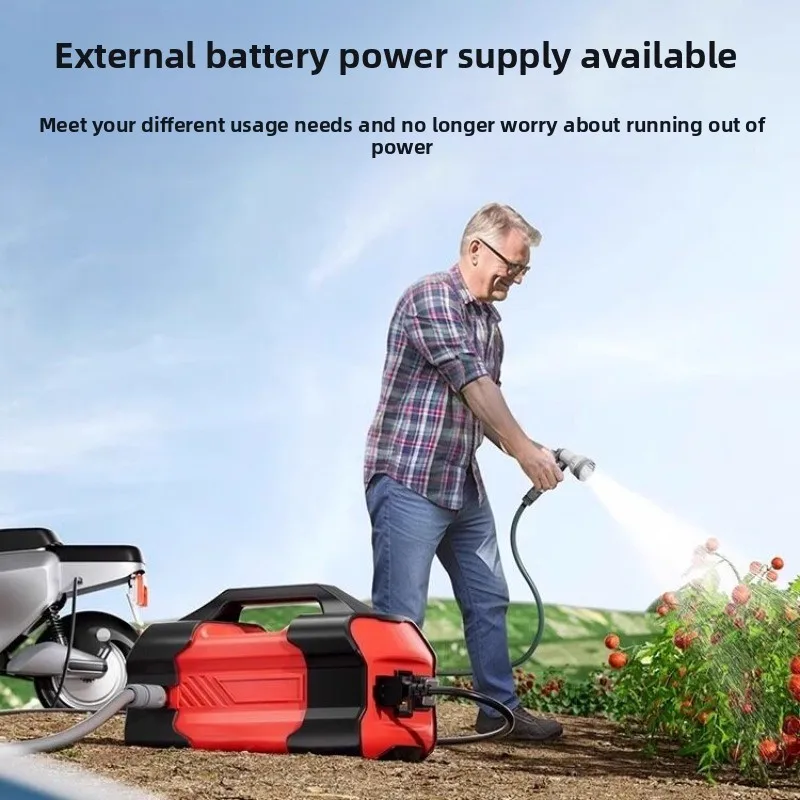 Vegetable Watering Artifact Watering Machine Rechargeable Pumping Pump Agricultural Watering Small Household Irrigation Pump
