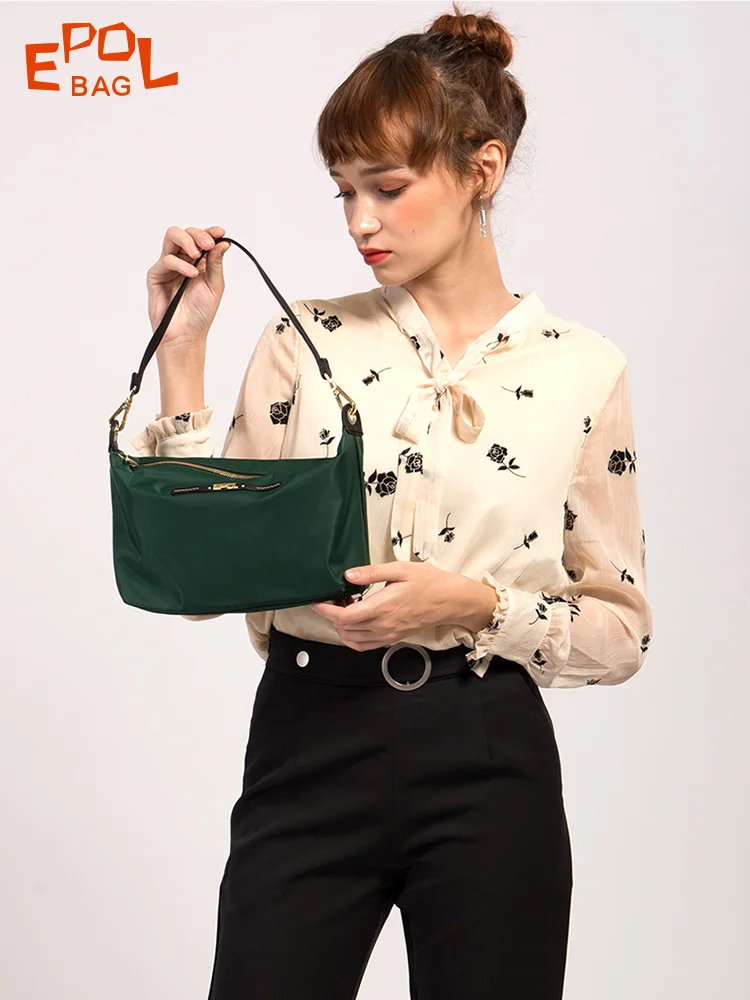 EPOL Crossbody bags for Women 2024 New Fashion Simple Versatile Adjustable Straps Canvas Oxford Simple Shoulder Bags 6011-02