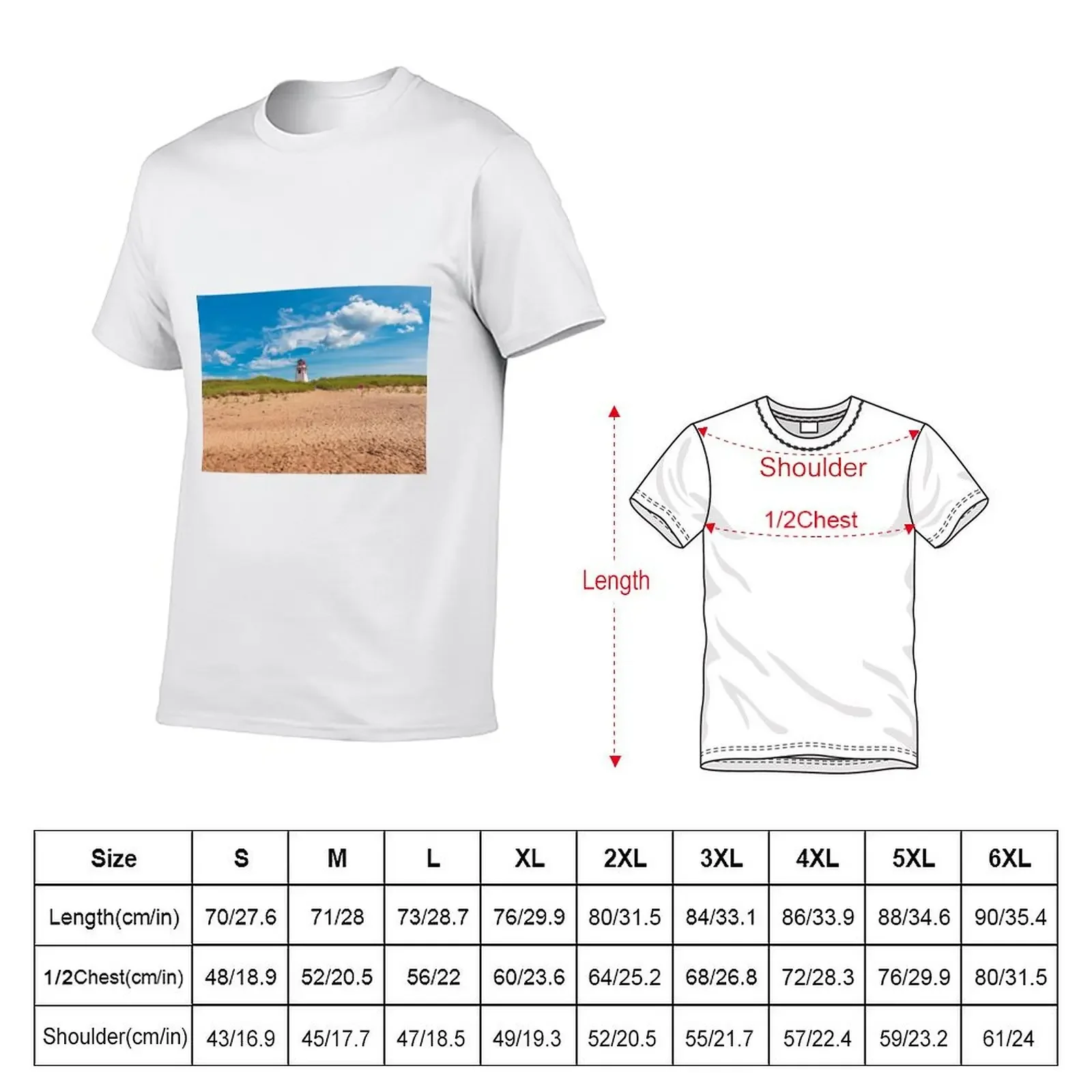 Covehead Harbour Lighthouse T-Shirt vintage graphic tee anime figures Blouse clothes for men