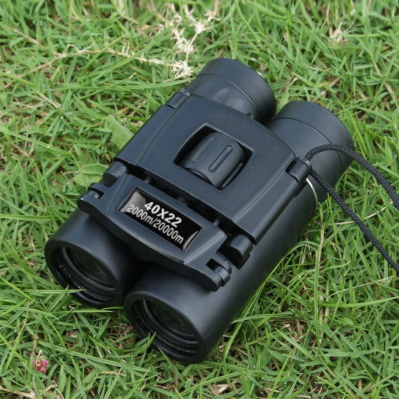 40X22 HD Powerful Binoculars Long Range Folding Mini Telescope BAK4 FMC Optics For Hunting Sports Outdoor Camping Travel