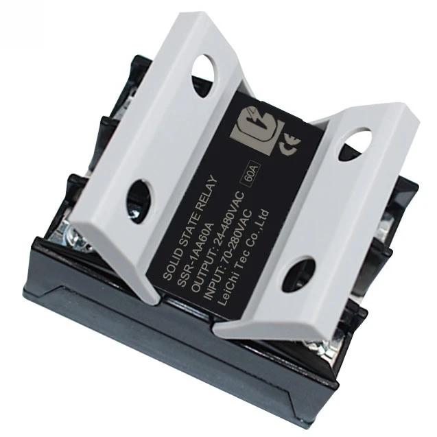 LCTC SSR مرحل الحالة الصلبة العشوائي 10A 25A 40A 60A 80A 100A 120A DC التحكم AC مرحلة واحدة التحكم 3-6VDC 24-480VAC #3