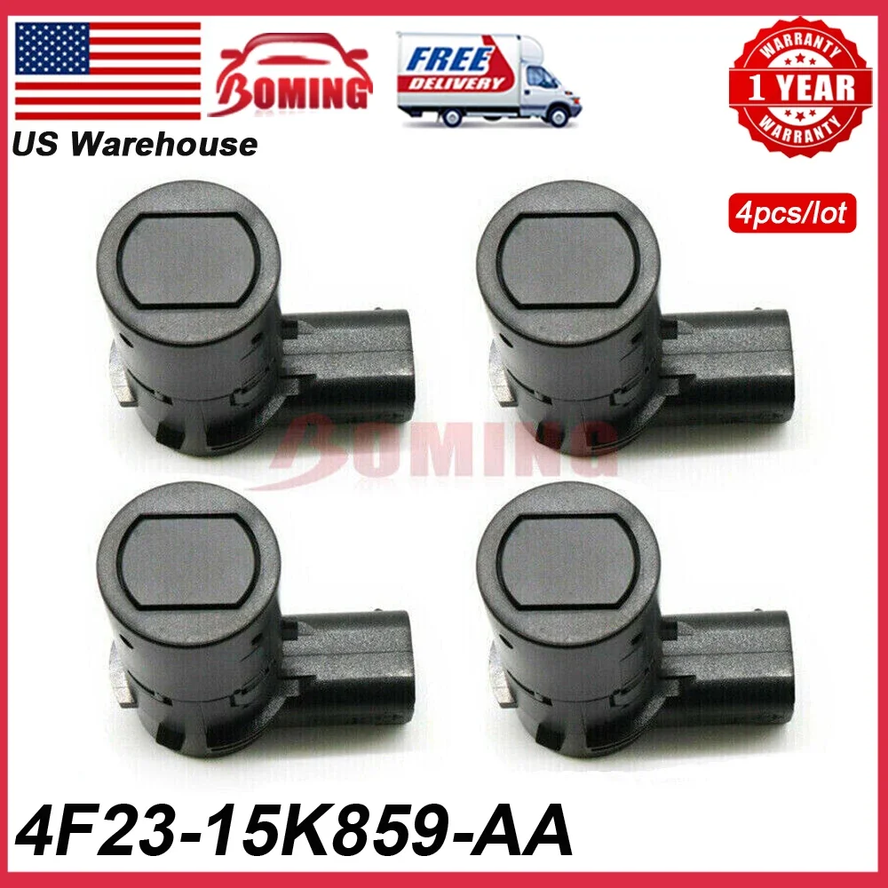 4PCS New Car PDC Parking Sensor 4F23-15K859-AA FOR LINCOLN BLACKWOOD MARK LT NAVIGATOR MERCURY MARINER MONTEREY MOUNTAINEER