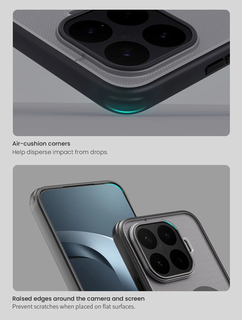 Für Xiaomi 17t Pro Hülle NILLKIN Passgenaue Hülle für Xiaomi 17t Pro Hochwertige Super Frosted Shield Hülle Matte PC-Abdeckung – Detail 9