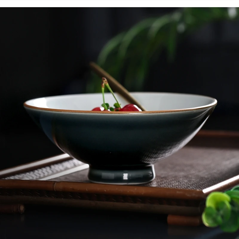 

ceramic noodle household rice soup large tableware CN(Origin)