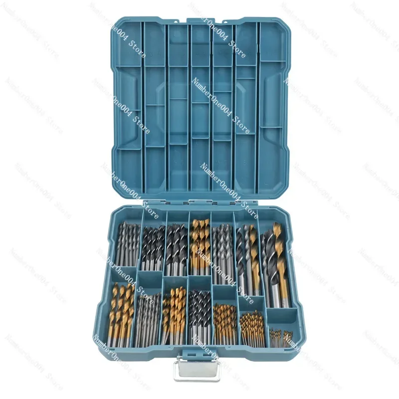 Applicable to 130 piece set Fried Dough Twists drill woodworking flat drill cement metal play