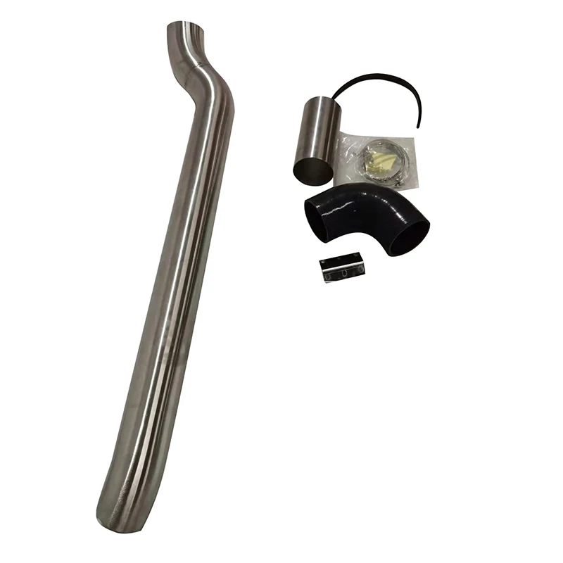 Offroad 4X4 Stainless Steel Front Car Snorkel for  Land Cruiser LC200 Sliver Steel Snorkel 4x4 Kit Universal