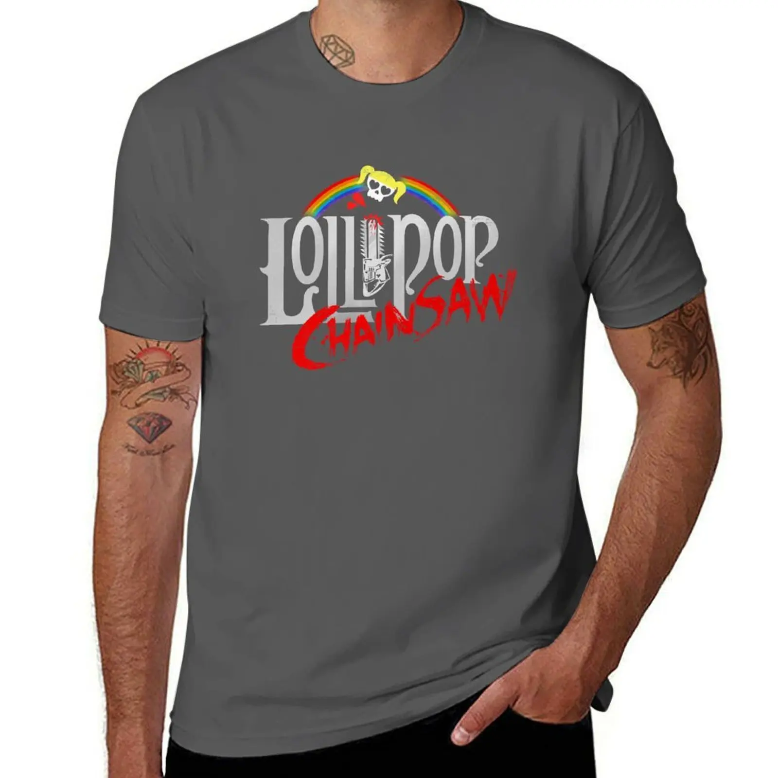 

Lollipop Chainsaw T-Shirt Gym Wear Breathable Short Sleeve Tee