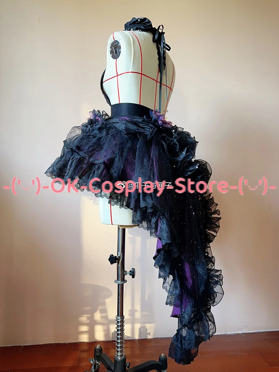 Ayanami Rei Cosplay Costume Women Elegant Dress Suit With Headband Halloween Party Uniforms Anime Clothing Custom Made