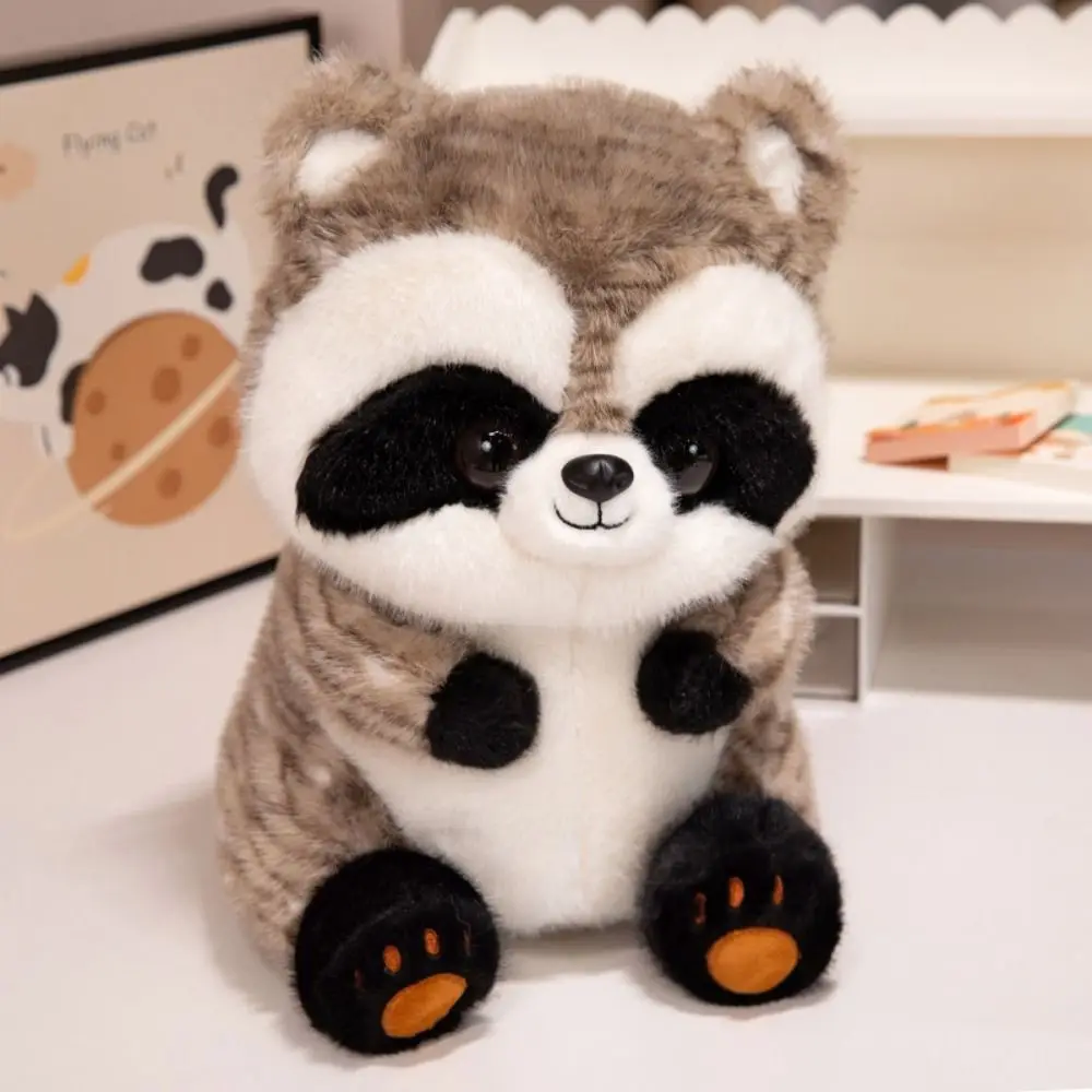 Schlafkissen Simulation Tier Waschbär Plüschtier Kleiner Panda Cartoon Koala Plüschtier Einzigartige süße Faultier Plüschpuppe Home Decor