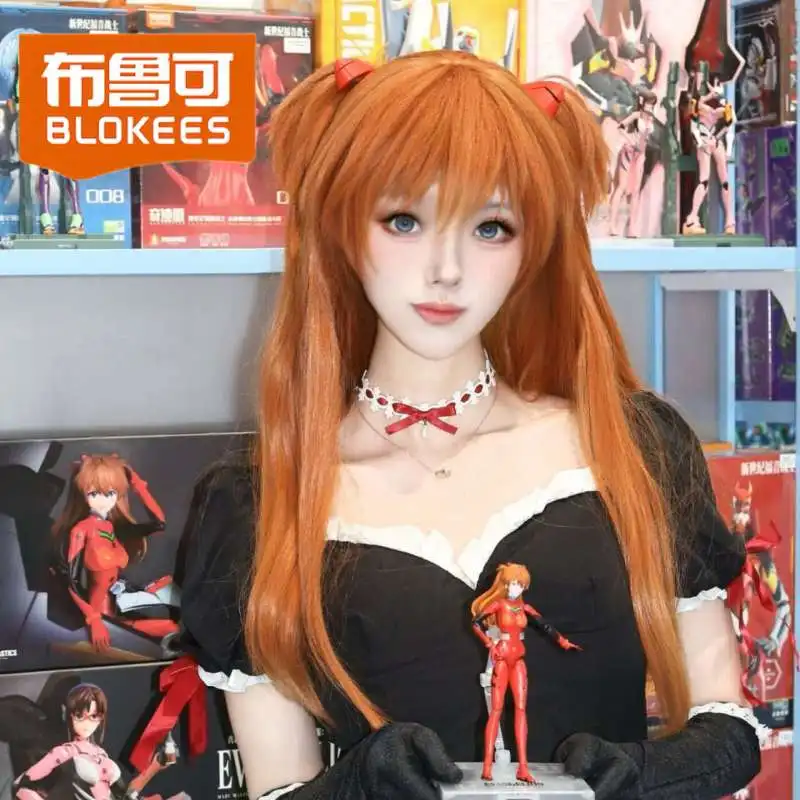 

Новые фигурки Blokees Neon Genesis Evangelion Miracal Version: Ева Аянами Рей, Аска Лэнгли Сорю — сборная модель, подарок
