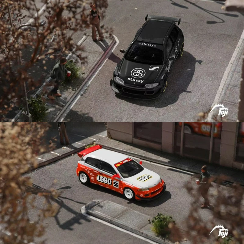 

(Предзаказ) Fuji 1:64 Pandem Civic EG6 Mk5 Rocket Bunny limited599 литая модель автомобиля