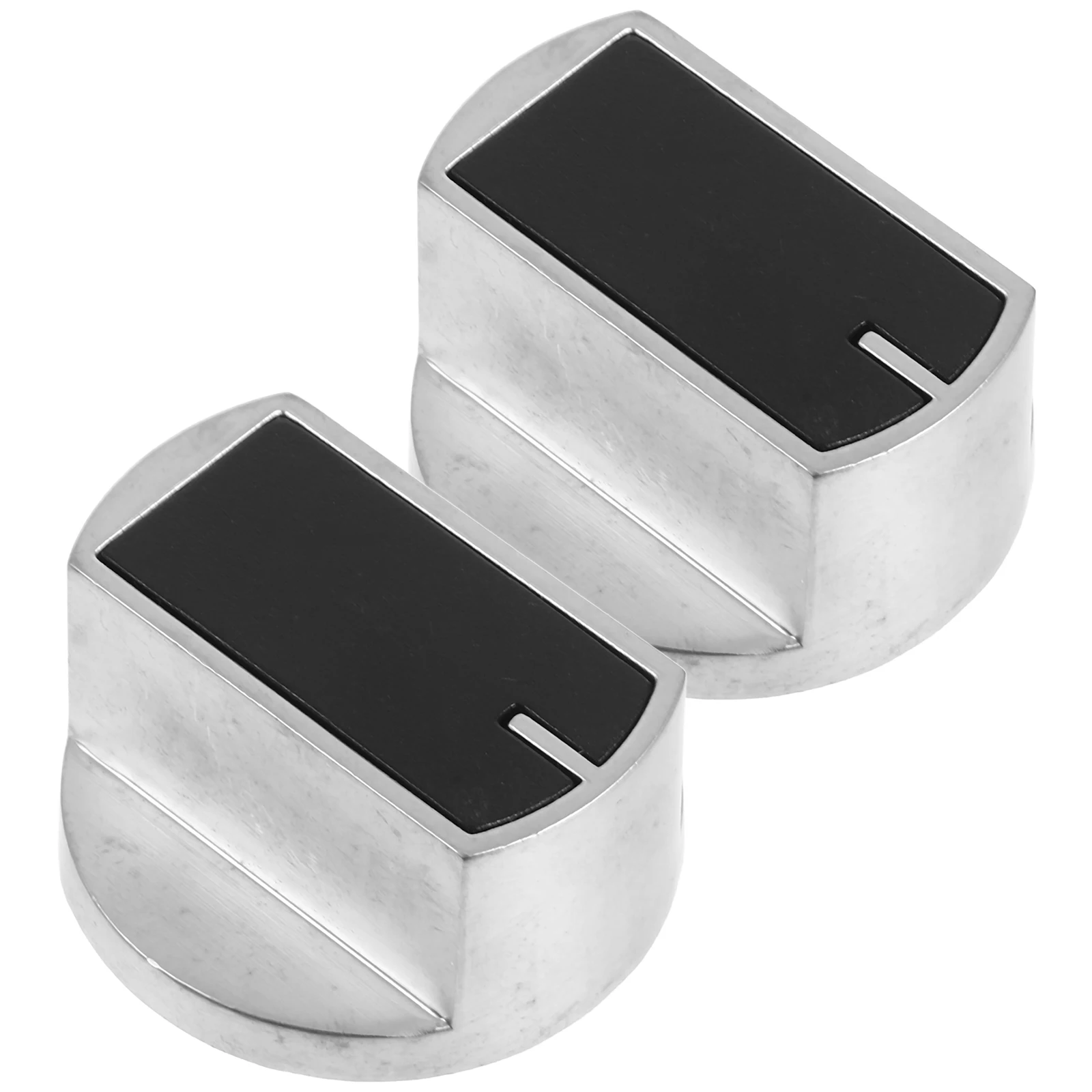 

2pcs Universal Gas Replacement Black Cooktop Oven Range Burner Control Knobs Stove Repair Accessories Adjustment For