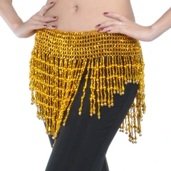 Belly Dance Tassel Waist Chain Latin Dance Tassel Triangle Scarf New Hollow Tassel Waist Scarf Hip Scarf Performance Bottoms