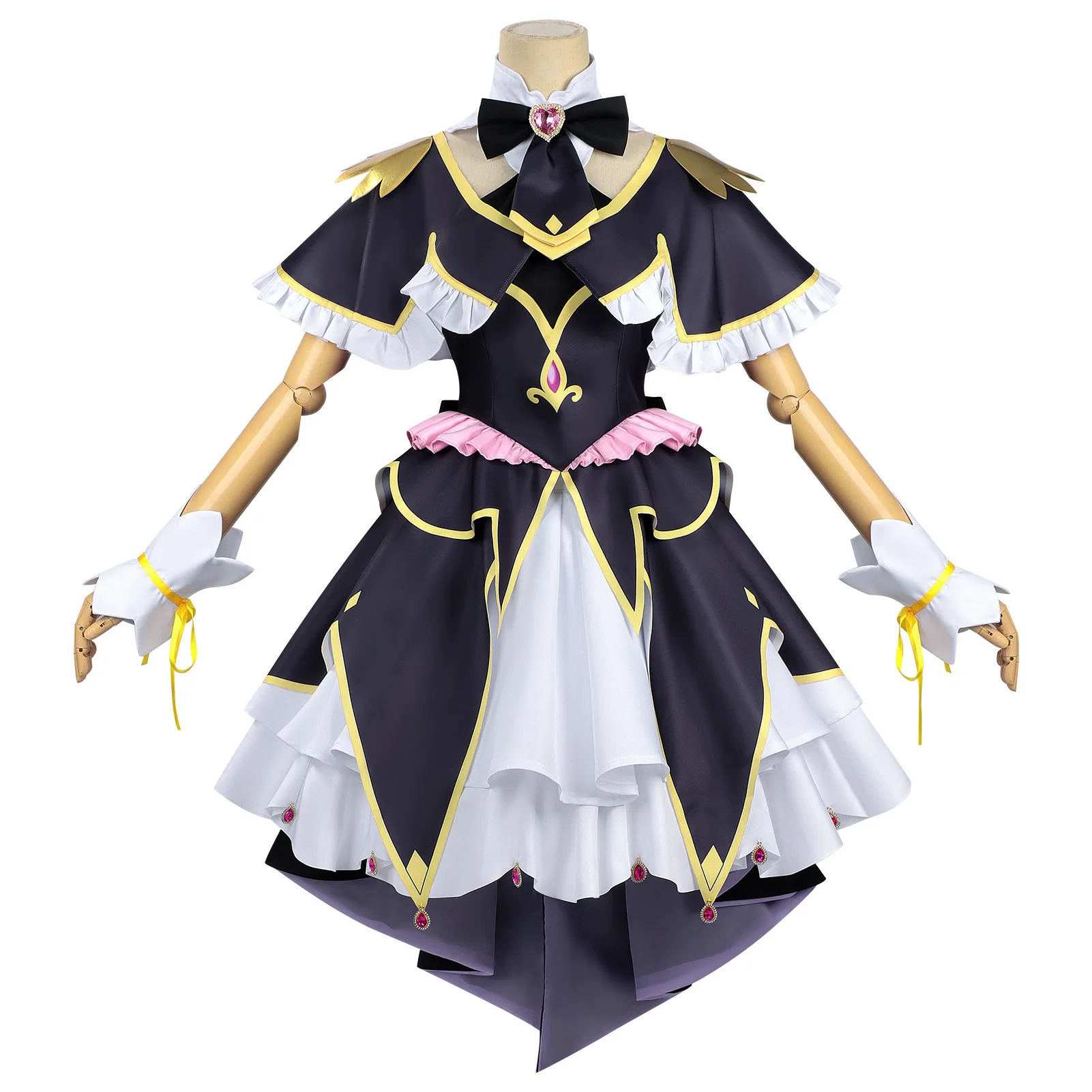 

Anime Star Detective Precure! Stage Performance Costume Moria Ruruka Shapeshifting for Cure Arcana Shadow! Cosplay Costume