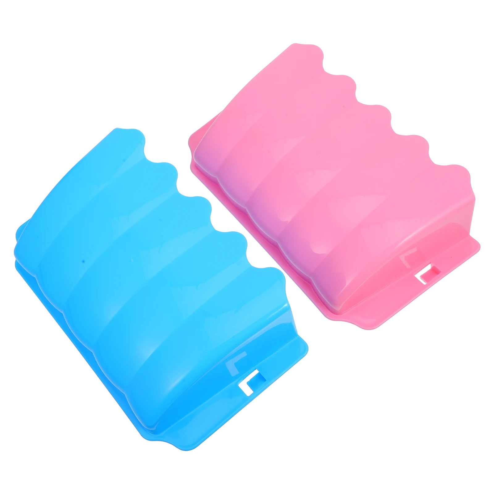 

2 Pcs Small Animal External Grass Frames Durable Plastic Rabbit Feeder Hay Holder Smooth Surface Easy Clean Pet Supplies