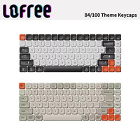Lofree 84/100-Key Themed Keycaps for Xiaoshun Low-Profile Mechanical Keyboard PBT Dye-Sublimated Oil-Resistant Keycap Set