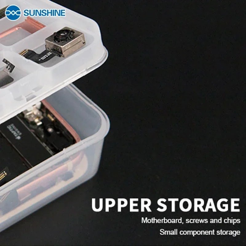 SUNSHINE SS-001A Multi Functional Mobile Phone Repair Storage Box for Mobile Phone Repair Accessories Parts and Board