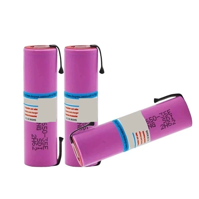 3.7V 3500mAh Lithium-ion Battery 18650-35E