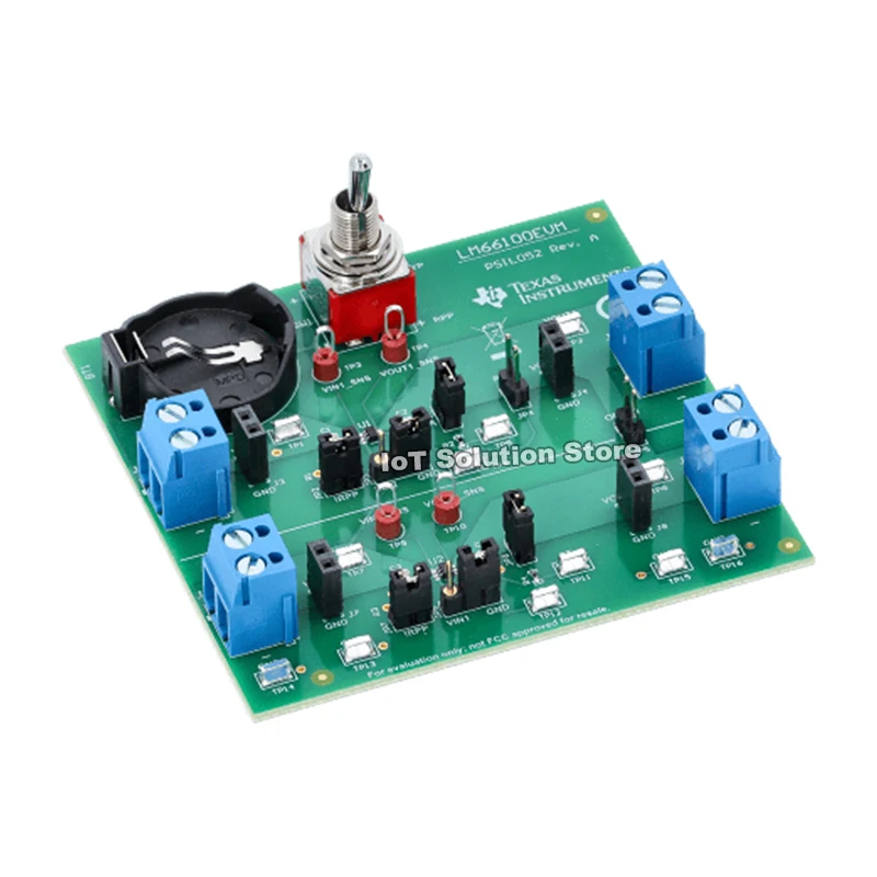 LM66100EVM LM66100 ±6V, 1.5A low IQ ideal diode evaluation module