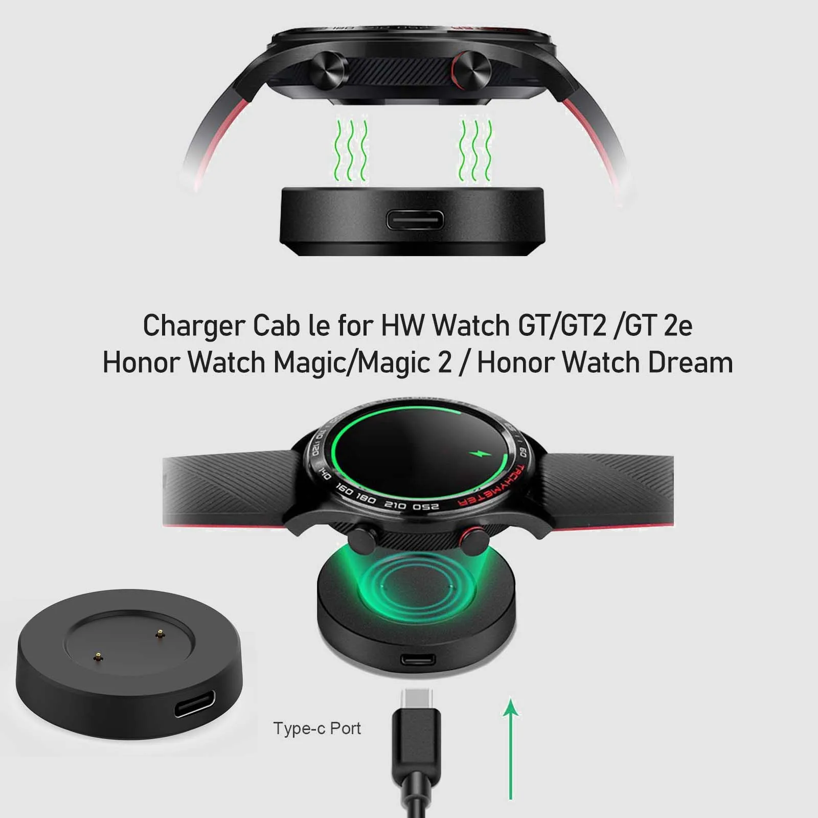 For Huawei Watch GT/GT2/GT2e/GT Sport Honor Watch Magic/Magic 2/GS