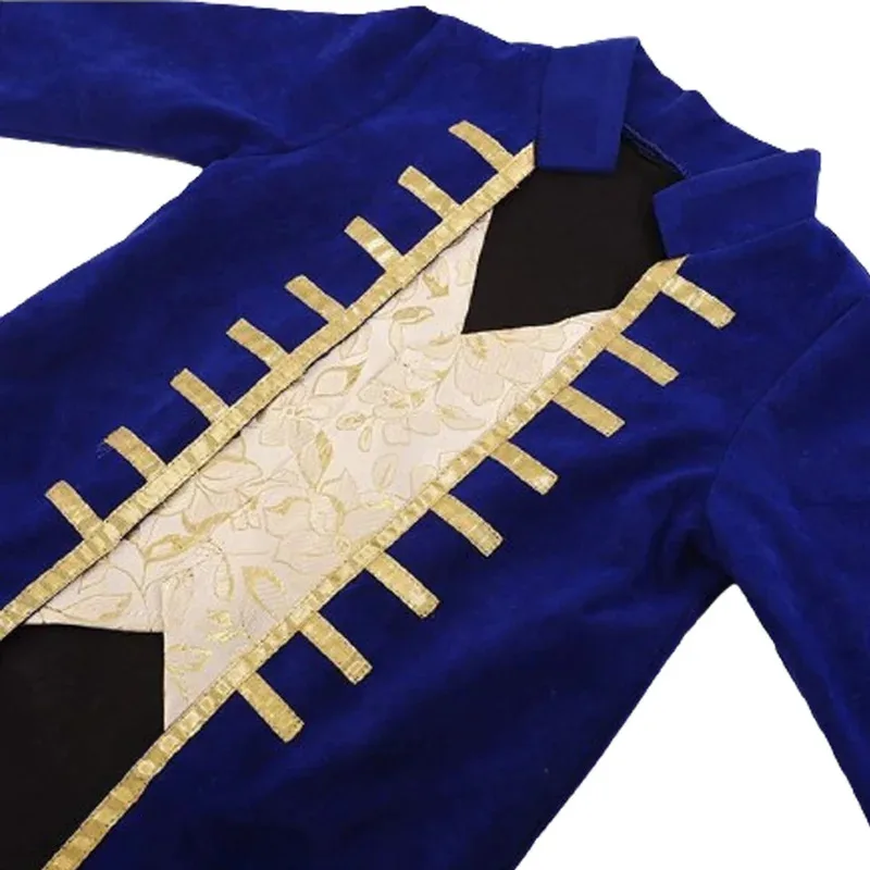 프린스 비스트 코스프레 판타지 마스크 코트 의류 어린이 소년 만화 미녀 의상 변장 키즈 롤플레이 판타지아 의상 fy1;