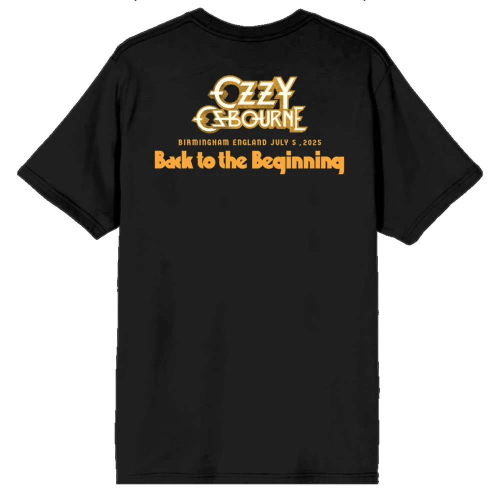 السبت الأسود وأوزي أوزبورن العودة إلى بداية ميرش الحدث المحملة مع Lineup الرجال النساء تي شيرت Ins Y2k العلامة التجارية الجديدة نمط