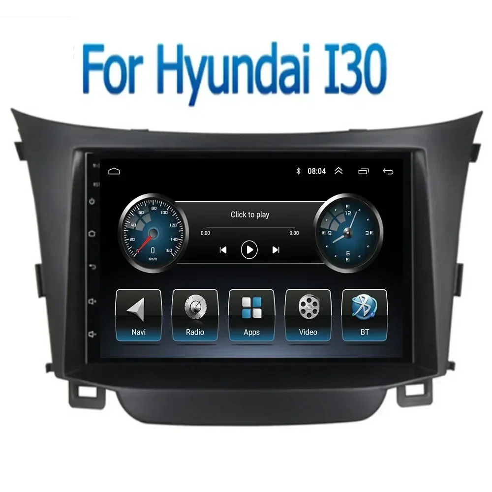 สําหรับ Hyundai I30 Elantra GT 2012 2013 2014 2015 2016 ถึง 2050 รถวิทยุ Android 13 Auto CarPlay GPS นําทางไม่มีเครื่องเล่น DVD