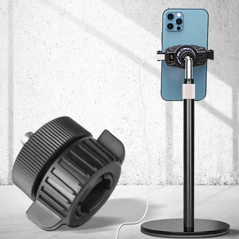 B03F Pack of 2 Piece Ball Head to 1/4 Thread Adapters Enhancing Mounting Flexibility for Tablets Phones and Cameras