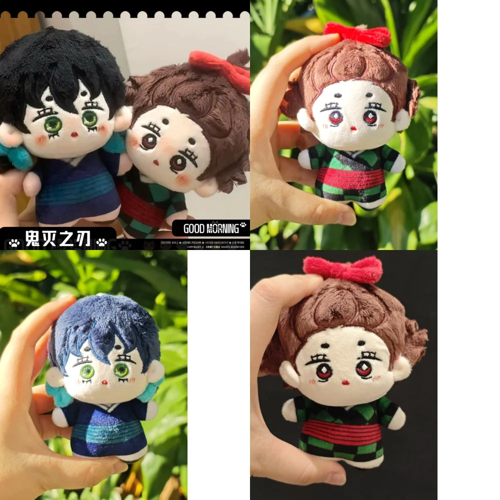 

Demon Slayer 10 см плюшевая кукла Inosuke Tanjiro Kamado аниме фигурка Коллекционная игрушка мягкая хлопковая мультяшная плюшевая игрушка подарки