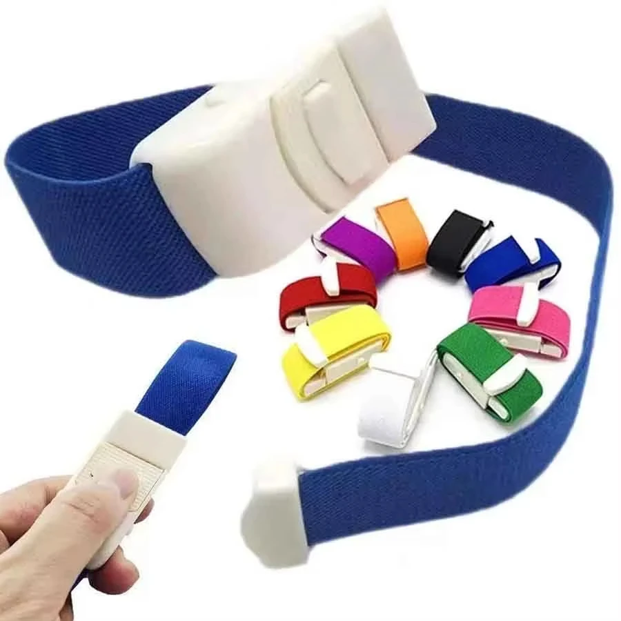 Tourniquet d'urgence avec mécanisme de libération rapide, ceinture anti-saignement de qualité médicale avec boucle pour la survie en camping en plein air, premiers secours
