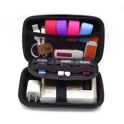 Multi-function Digital Products Pouch Travel Storage Bag for USB Flash Drive Memory Card Data Cable