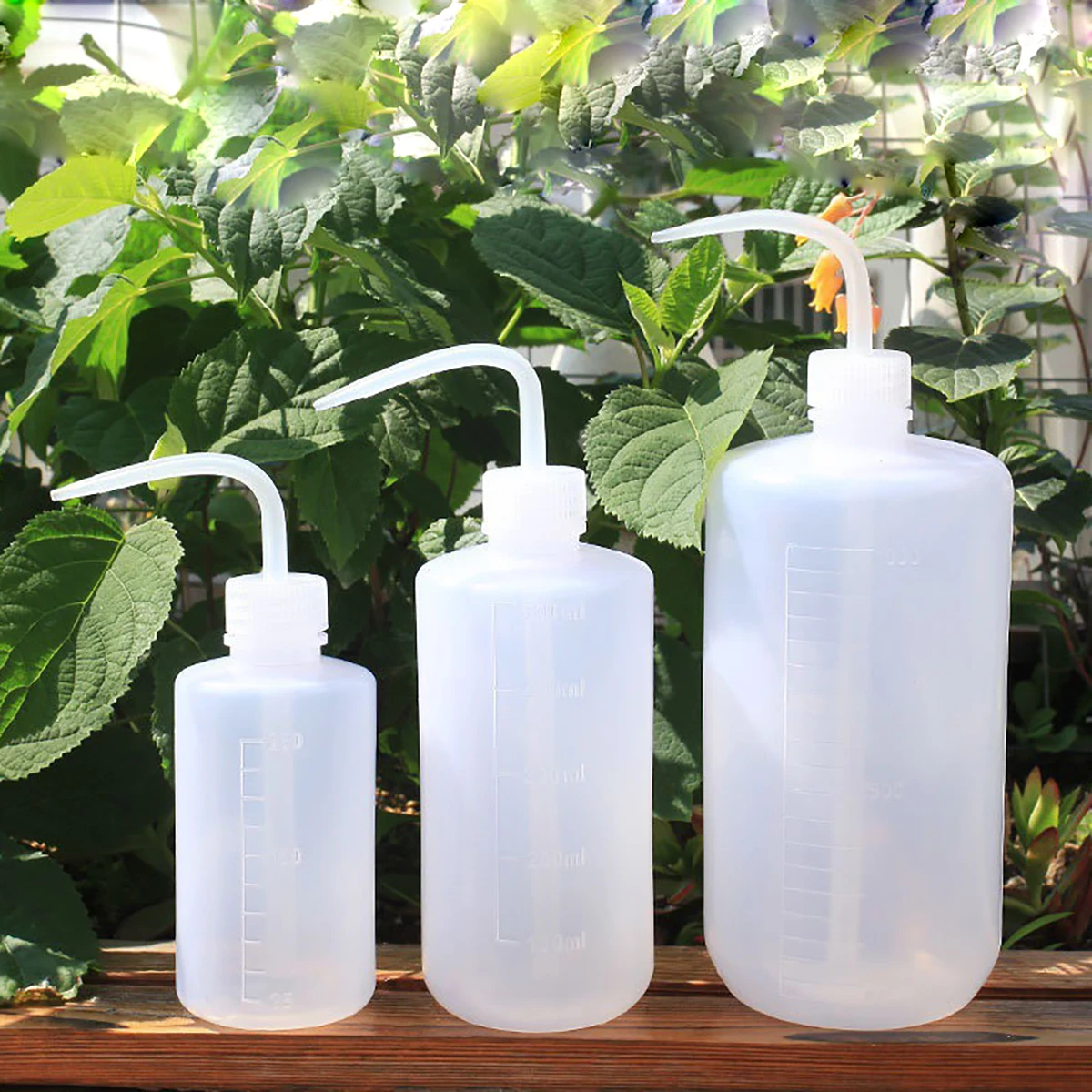 150/250/500ml Squeeze Watering Cans Bonsai Potted Succulent Targeted Watering Spray Bottle Lab/Makeup Elbow Cleaning Bottle