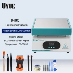 UYUE 946C Heating Station Electronic Hot Plate Maintenance Preheating Platform For BGA PCB SMD Phone LCD Touch Screen Repair