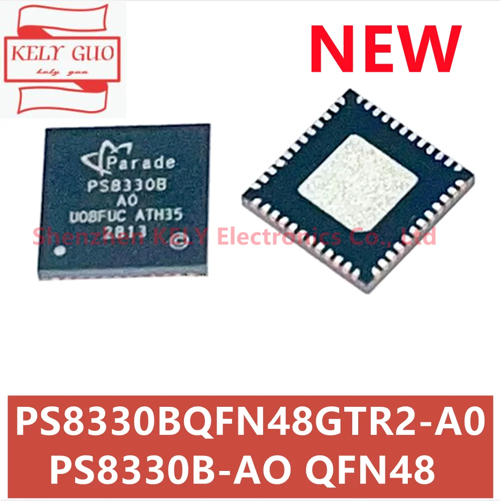 

(5 шт.) 100% новый чипсет PS8330B AO PS8330B A0 PS8330BQFN48GTR-A0 QFN-48