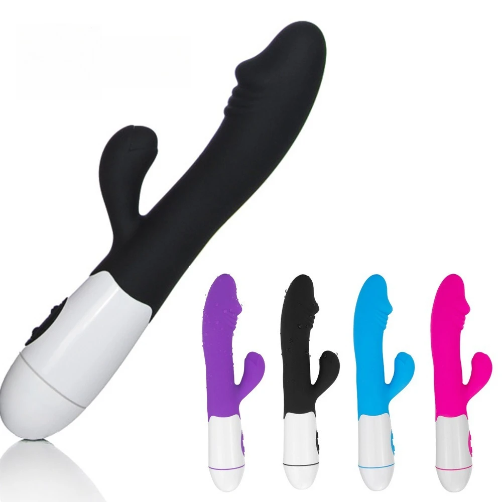 Rabbit Vibrator for Women 10 Speed G-Spot Clitoral Stimulator Vagina Nipple Massager Dildo Female Masturbator Adult Sex Toy