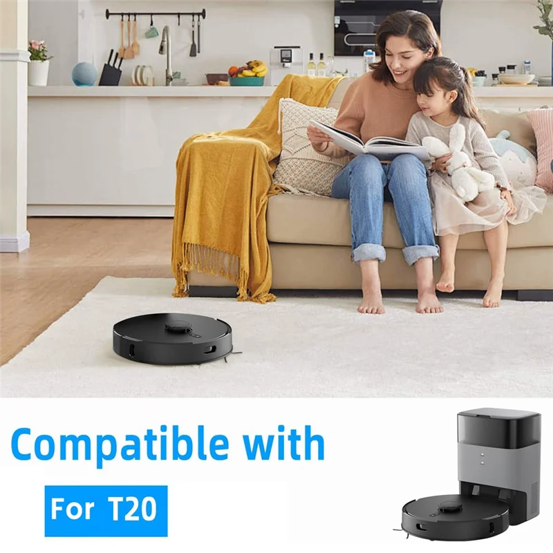 AY03-для Airrobo T20 робот-пылесос основная боковая щетка Hepa фильтры швабра тканевые мешки для пыли запасные части