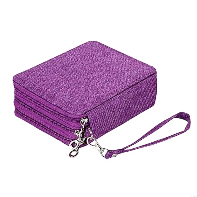Pencil Bag Pencil Organiser Coloured Pencils Storage Bag for Girl Boys Adult 
