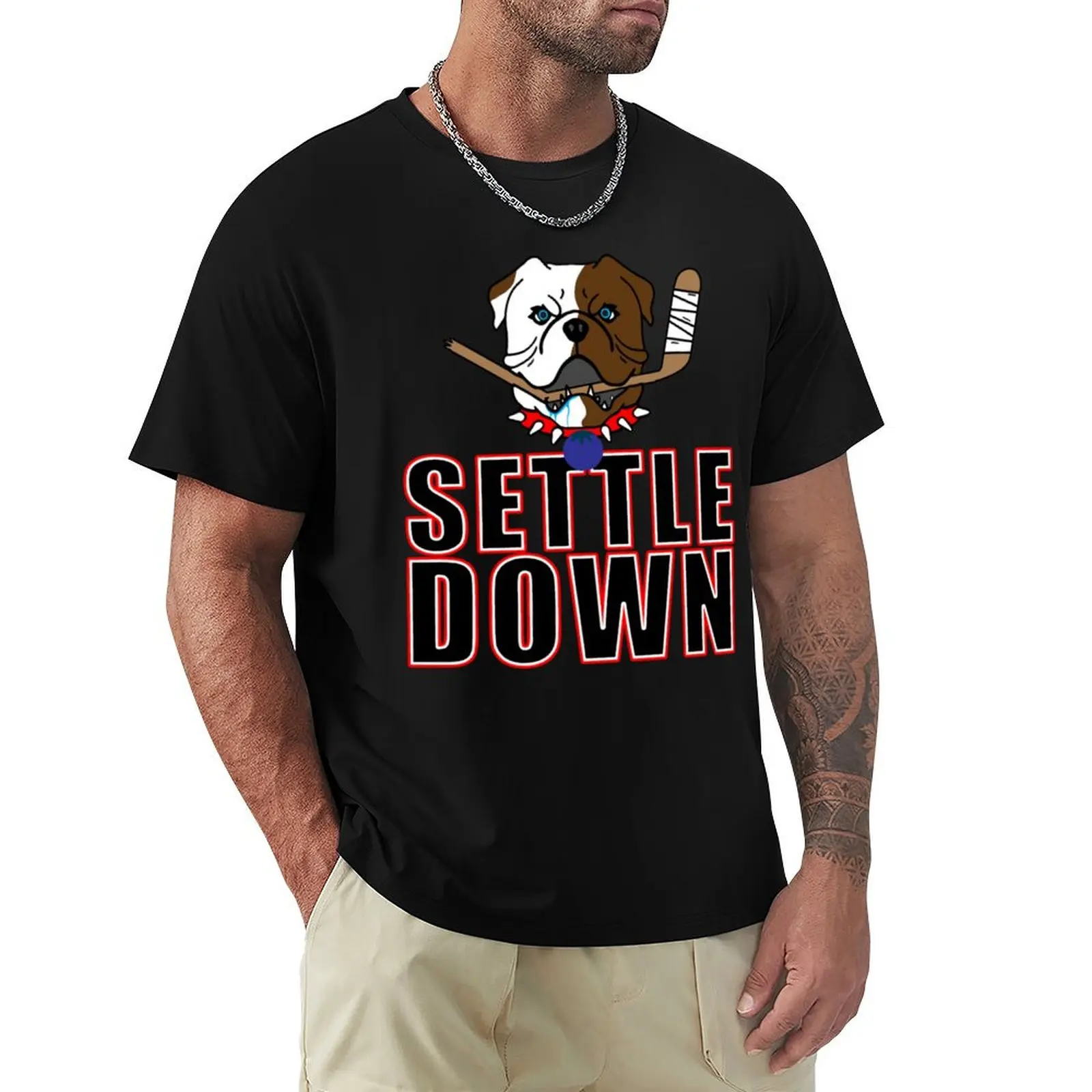 Shoresy - Settle Down T-Shirt t shirt man cotton T-Shirt