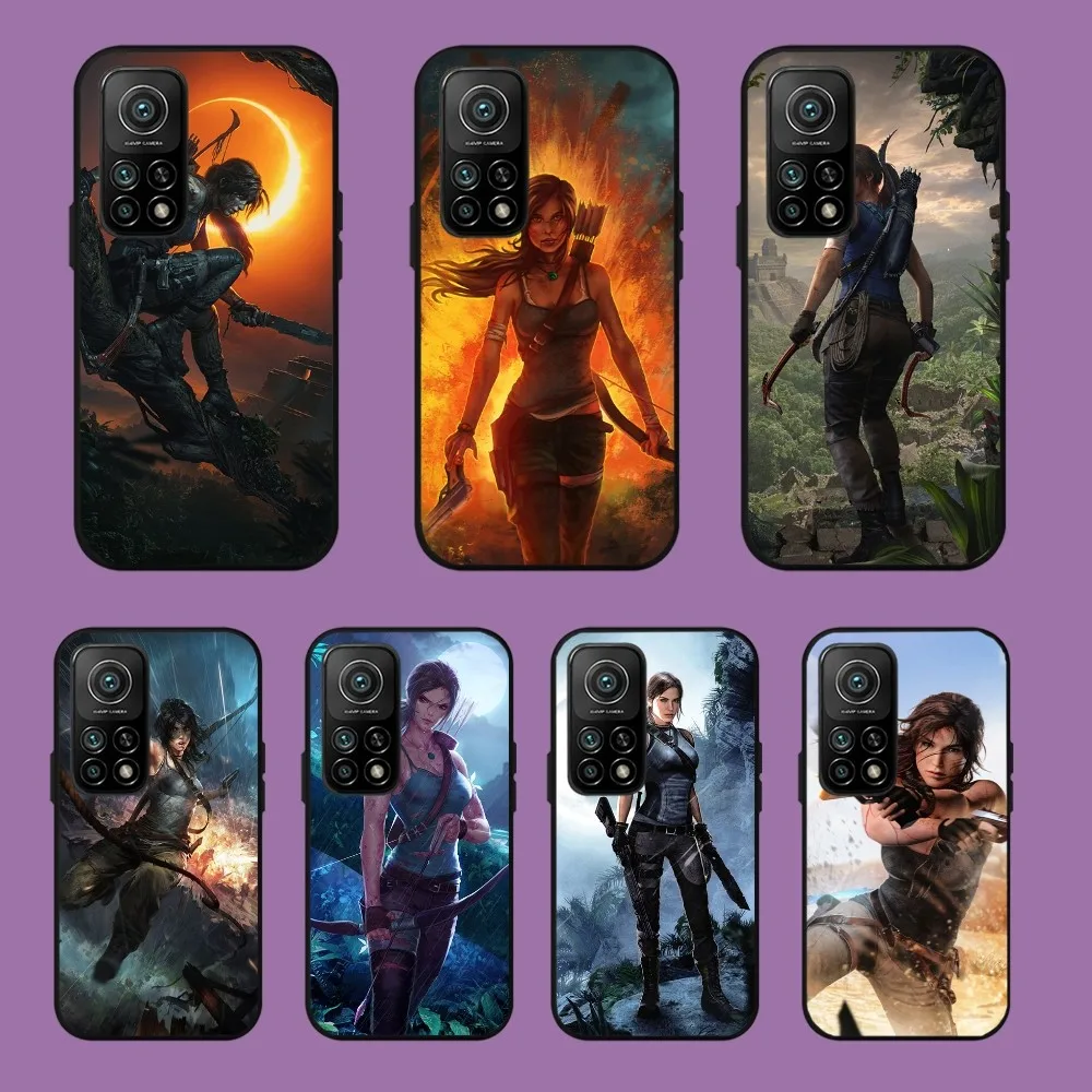 Tomb Raider Game Phone Case For Samsung Galaxy S22 S23 Ultra S20 S20 Lite Note 20