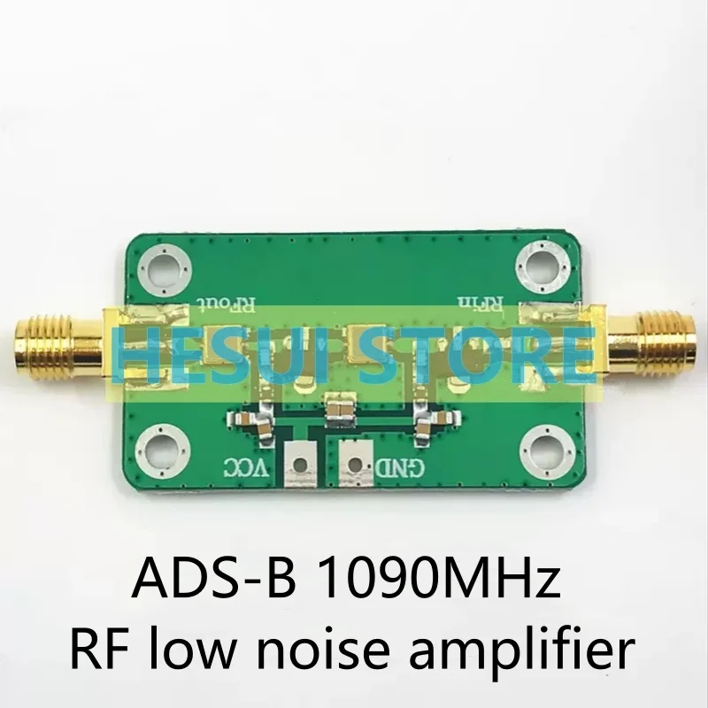 1090MHz ADS-B receiver Module RF signal LNA Amplifer Module ADS-B SDR UAV Antenna low noise amplifier module with BandPassFilter