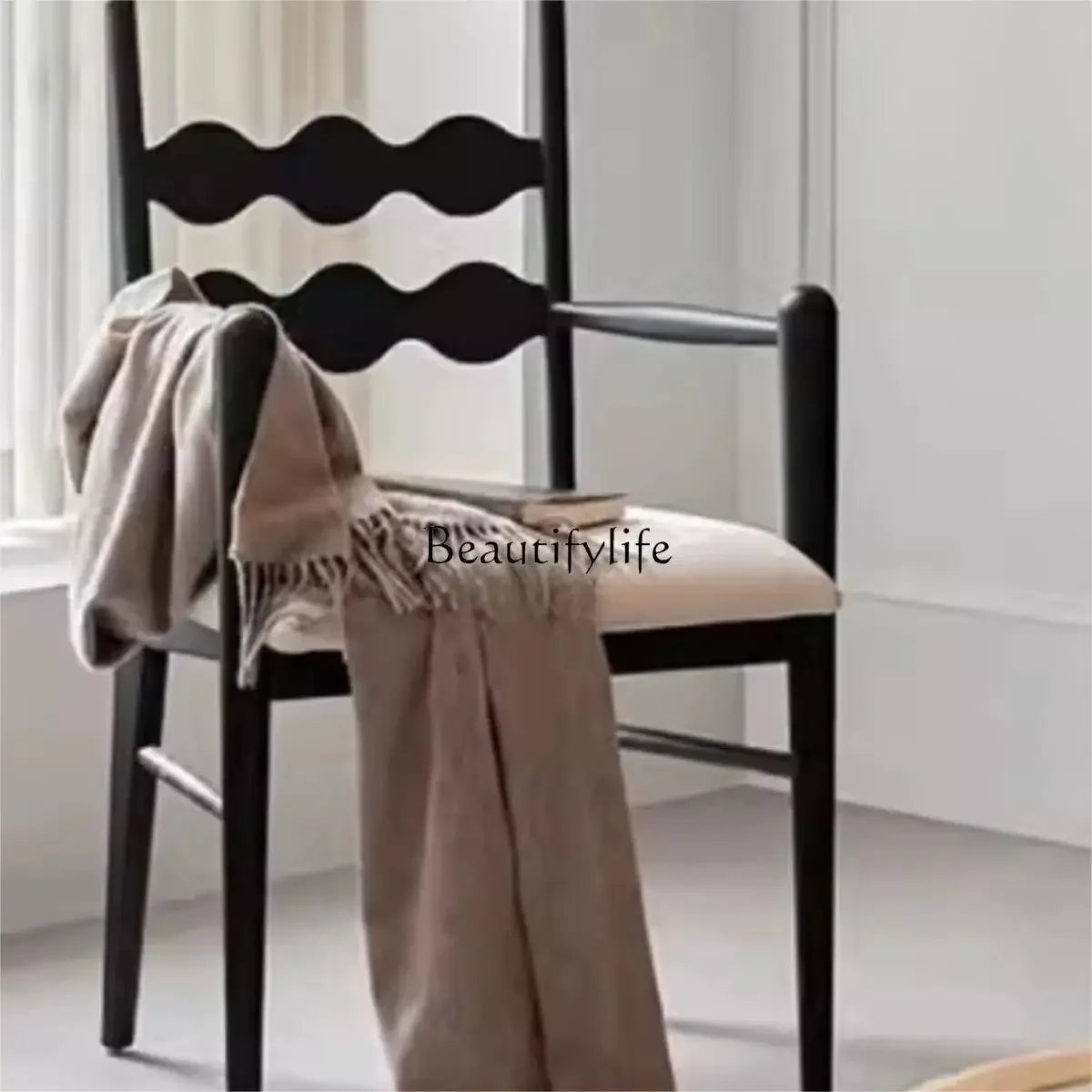 LXFrench retro solid wood desk modern simple home makeup study computer deskSSS