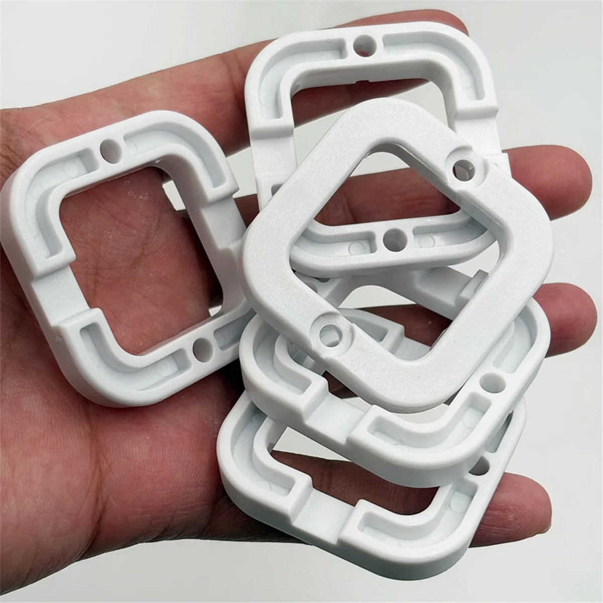 A002 40 Pcs Mount for Outdoor LED Lights Mount H705 Protective Lampshade Fixing Bracket, Clips for Installation