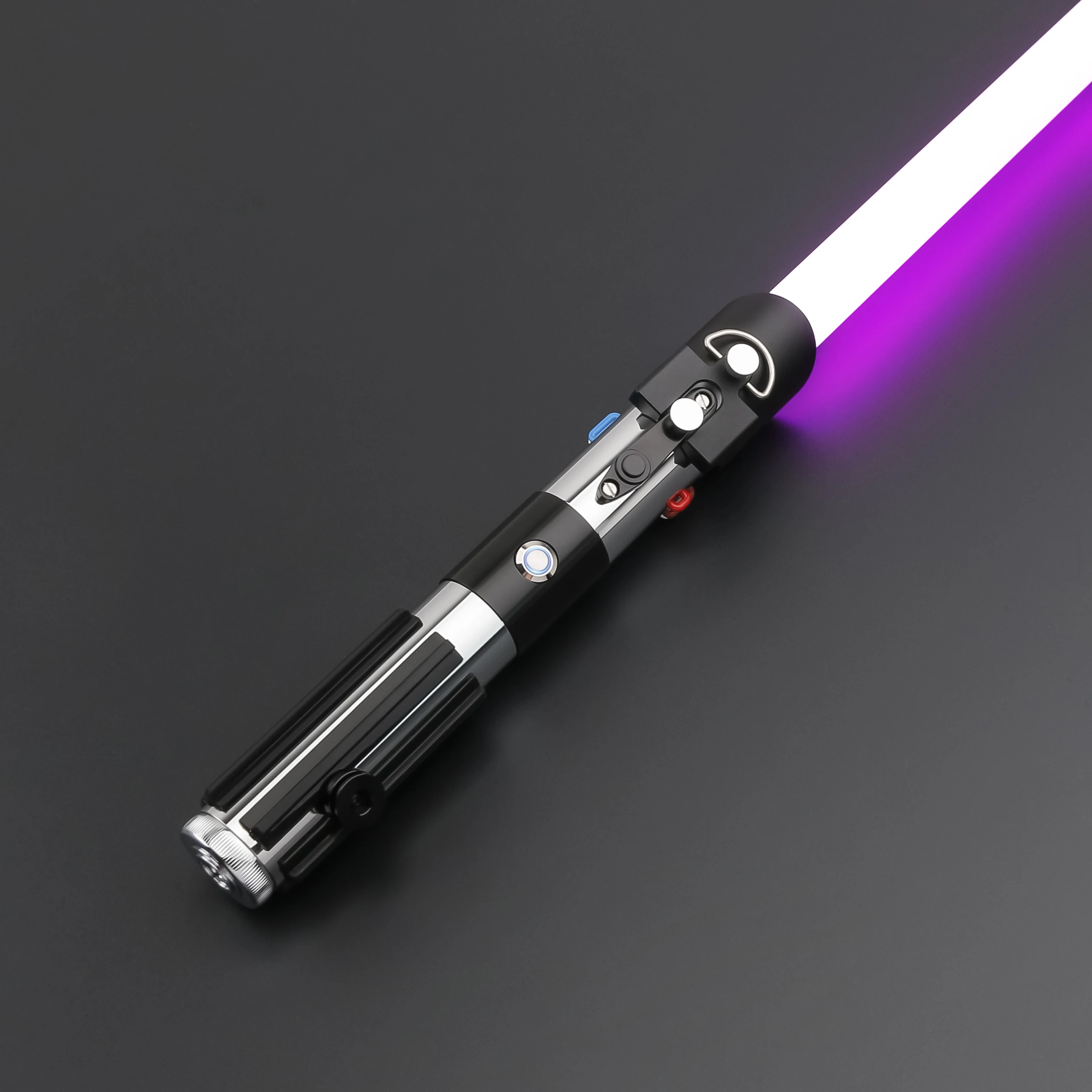 TXQSABER SDRGB Neo Pixel Lightsaber Smooth Swing Metal Hilt RGB Color Change Multiple Sound Font Dueling Cosplay Toy for Adult view 6