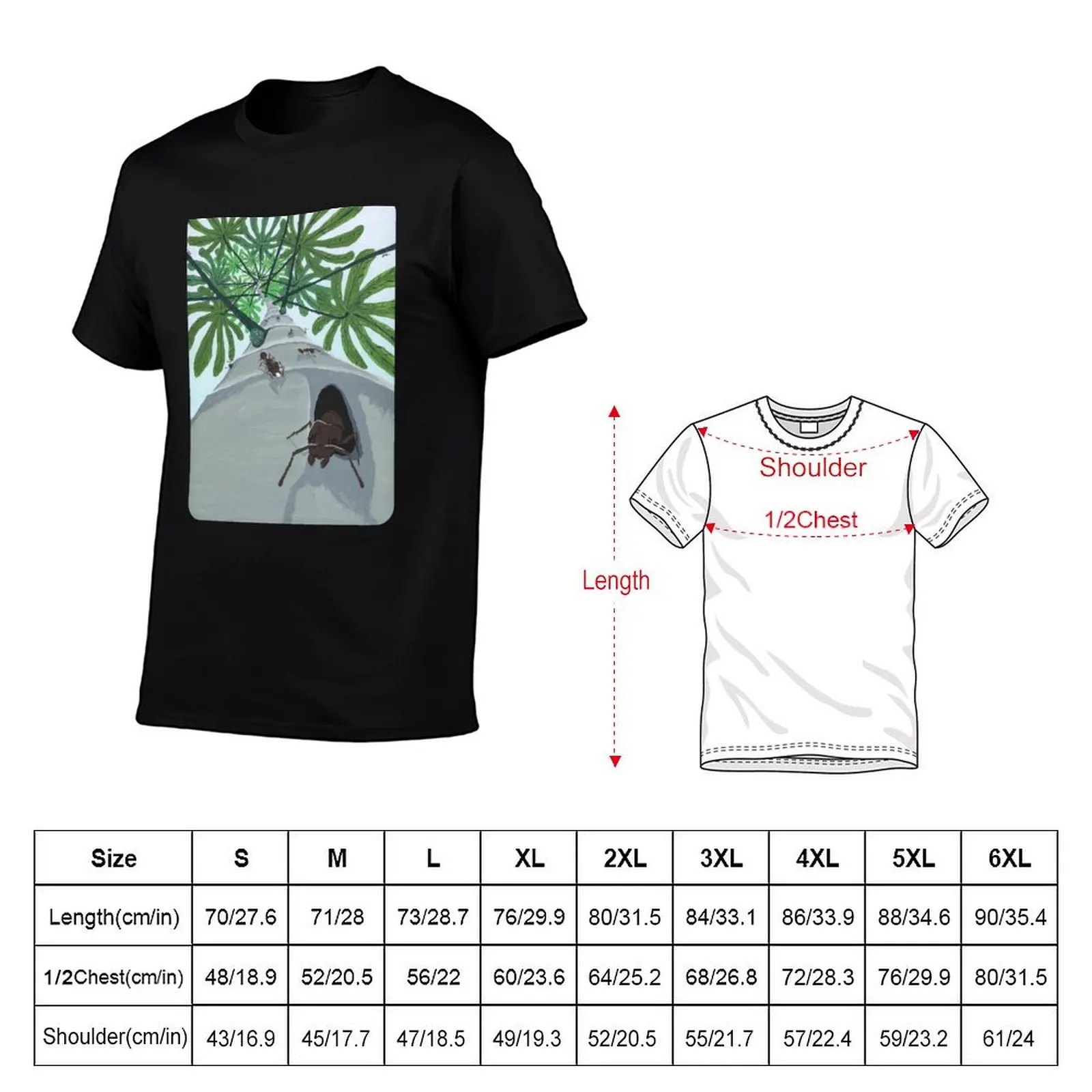 Patrolling the Home Tree T-Shirt Simple Casual Short Sleeve Cotton T-Shirt