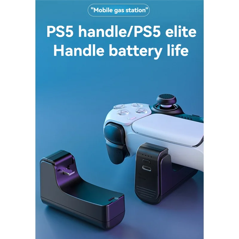 حزمة بطارية A47F لوحدة تحكم PS5/Edge 3500Mah حزمة بطارية شحن سريع لملحقات لوحة الألعاب اللاسلكية PS5/Edge