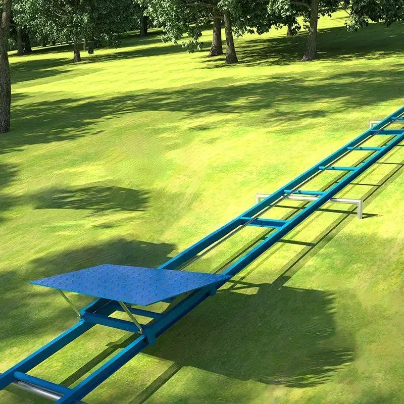 آلة نقل الملاط الأسمنتي الكهربائية شديدة التحمل، مصعد قادوس نقل الخرسانة لتحميل المنحدر البناء