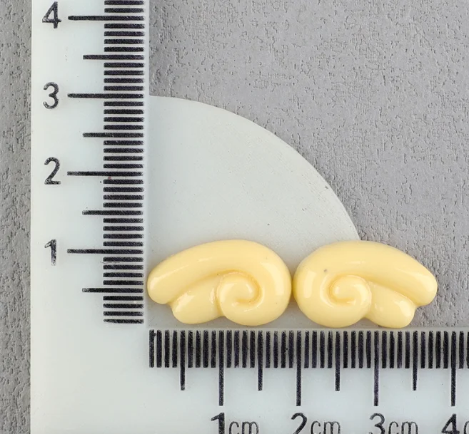 Kawaii أجنحة الملاك كابوشون ، سكرابوكينغ ، ديكور الهاتف الخليوي ، صنع القرط ، ديكودن ، 20 قطعة مجموعة