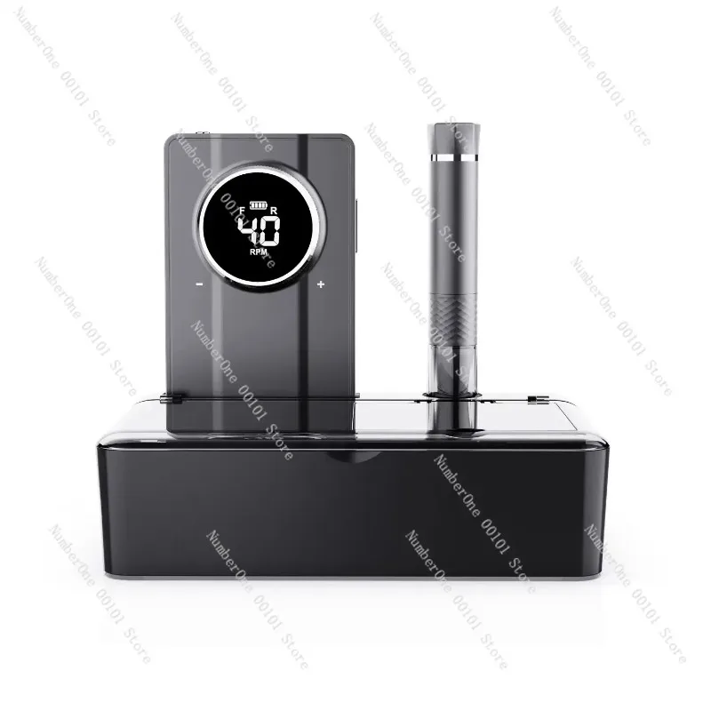 Professional Rechargeable Nail Drill 40000 RPM Electric Manicure Pedicure Tool for Nail Art Polishing